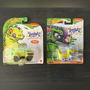 Rugrats Reptar Wagon Hot Wheels Bundle